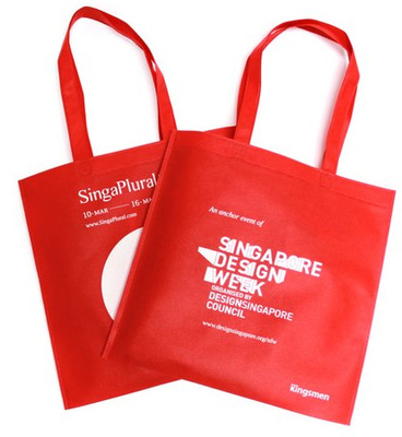Gravure que imprime sacos de compras plásticos do PE 700mm Logo Printed Soft Loop